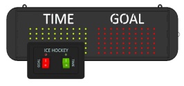 Ice Hockey ball time and scoring system
